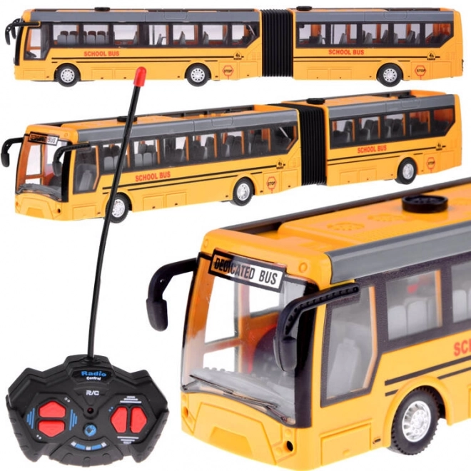 Sjov fjernstyret forstadsbus