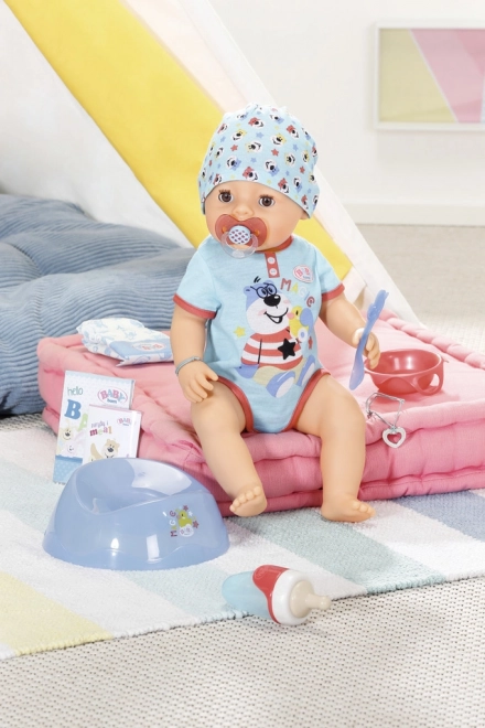 BABY born med magisk sut, dreng, 43 cm