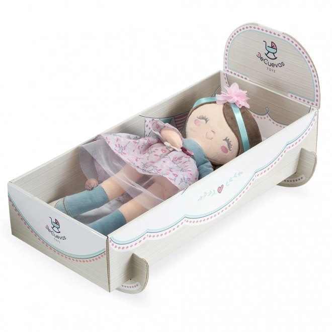 DeCuevas 20045 Plysbamse PROVENZA - 36 cm med vugge