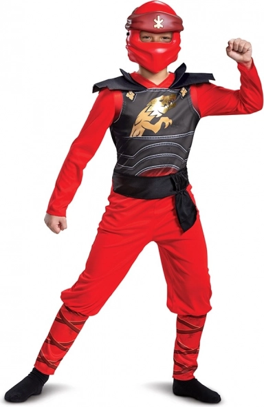 Børnekostume ninja Kai 10–12 år
