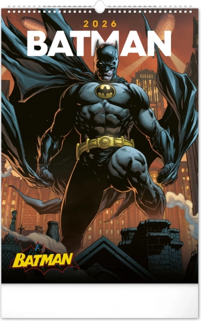 Vægkalender Batman Dark 2026