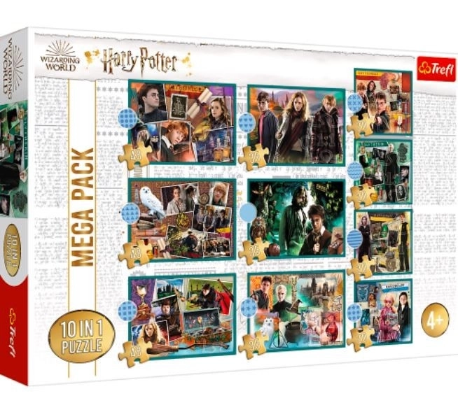 Puslespil Harry Potter - I Harry Potters Verden 10i1