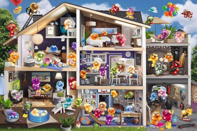 Ravensburger Puslespil Gelini Dukkehus 5000 stk