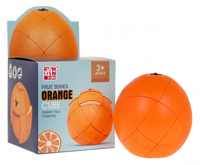 Puzzle kubus orange