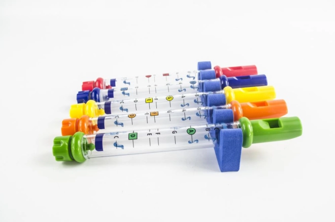 Farverige musikinstrumenter