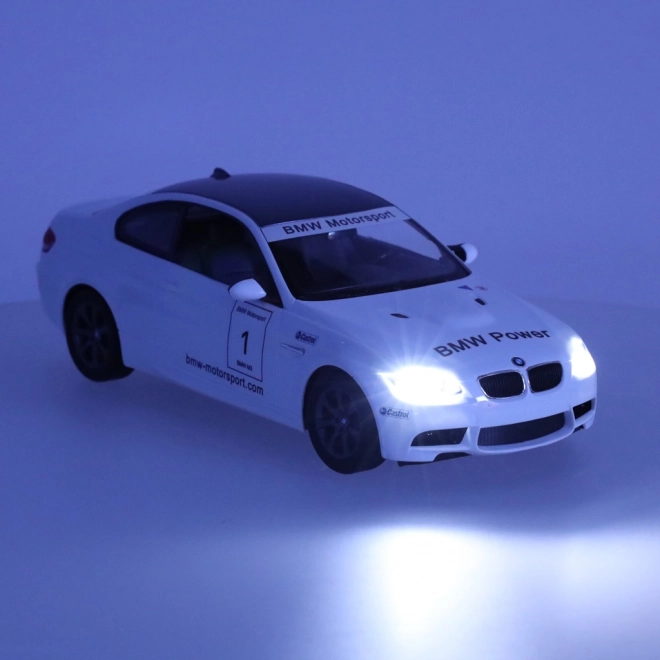Rastar 48000 BMW M3 1:14 bil på fjernbetjening hvid