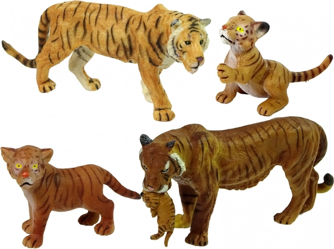 Dynamiske tigerfigurer