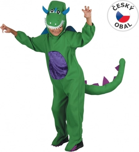 Karnevalkostume Dinosaur til børn 120-130 cm