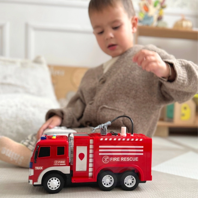 woopie fjernstyret brandbil RC med vand spray funktion