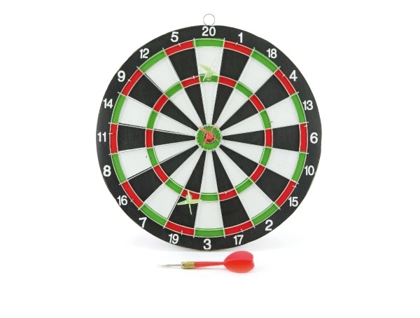 Målskive med dartpile - 28 cm