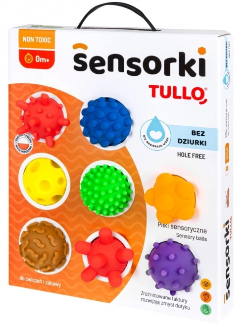Tullo Sensor Balls - 8 kugler uden huller