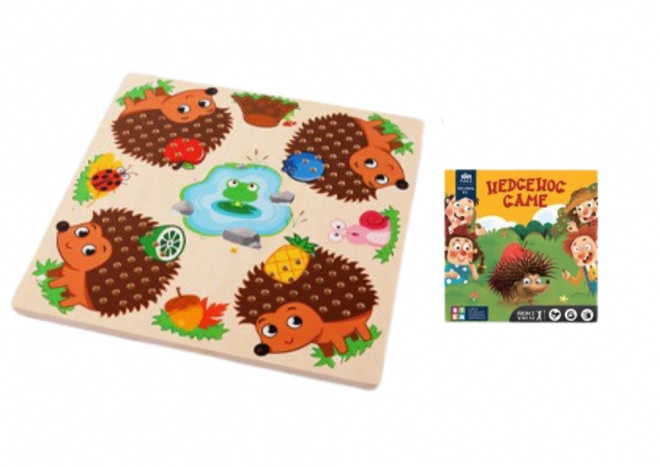 Pindsvin Brætspil Logisk Læring Tælling Træ