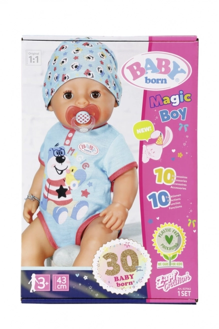 BABY born med magisk sut, dreng, 43 cm