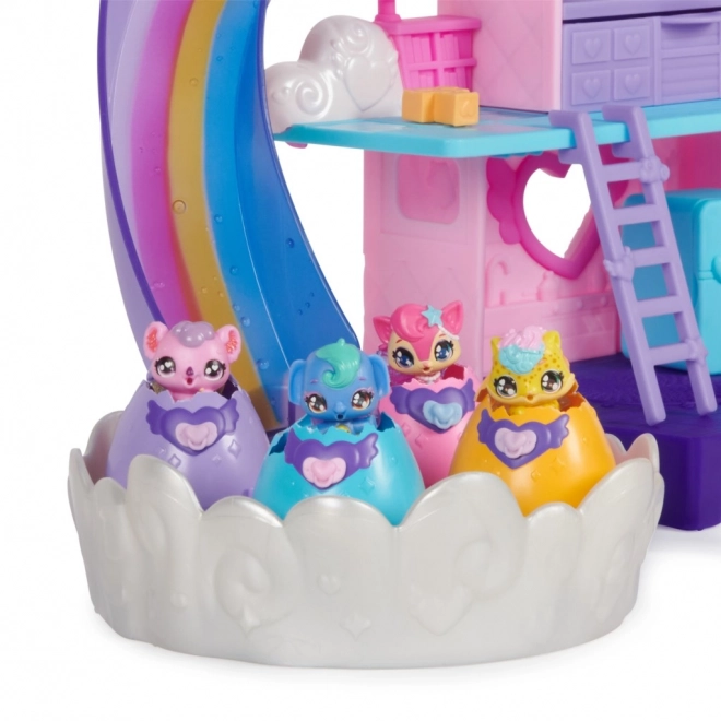Hatchimals legesæt Regnbueverden udklækning i vand