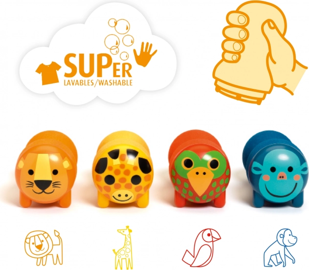 Stempler til de mindste Safari fra DJECO