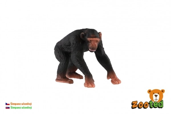 Chimpanser plastikfigur 7 cm