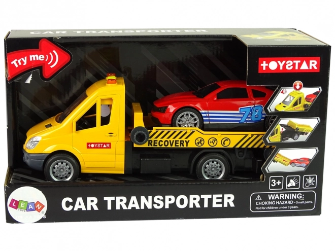 Transport Truck Lastbil Rampe Assist Lyde Lys
