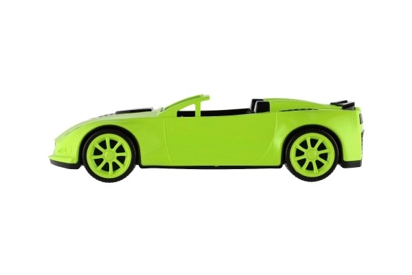 Auto sports plast 16x38cm til fri løb 3 farver i net