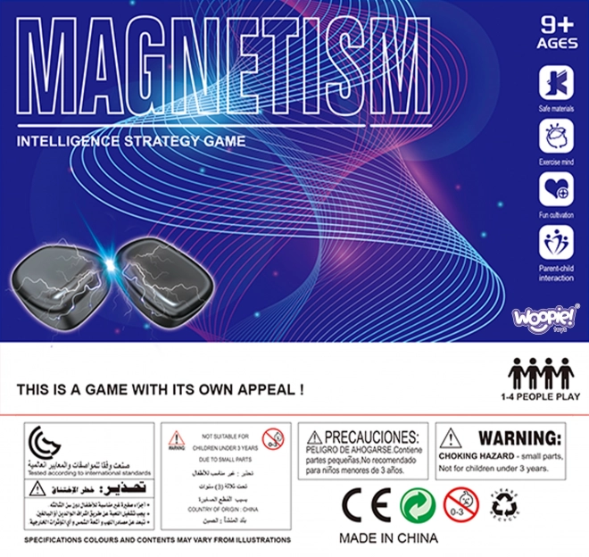 Magnetiske sten på snor Woopie 27 stk