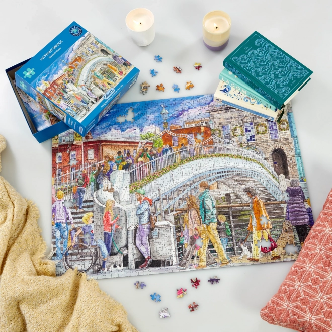 Puslespil GIBSONS Ha'penny Bridge 1000 brikker