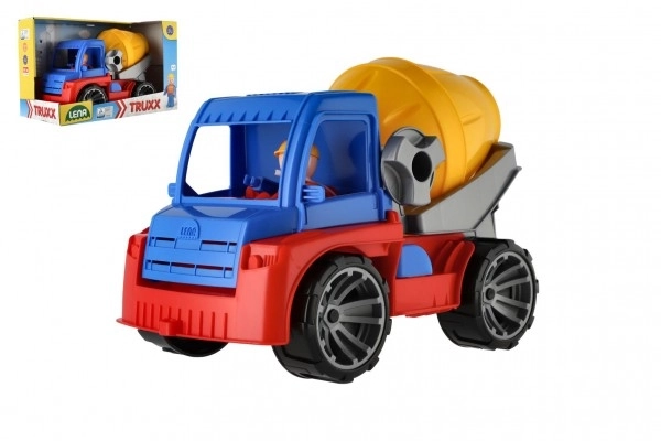 Farverig legetøjsbil - cementmixer 29 cm
