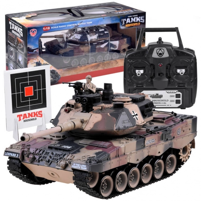 Stor fjernstyret tank LEOPARD RC0106