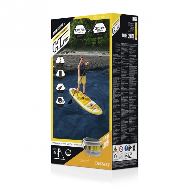 Oppustelig paddleboard Hydro-Force Gul 320 x 76 x 12 cm