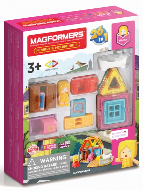MAGFORMERS MINI Magdas lille hus 33 dele
