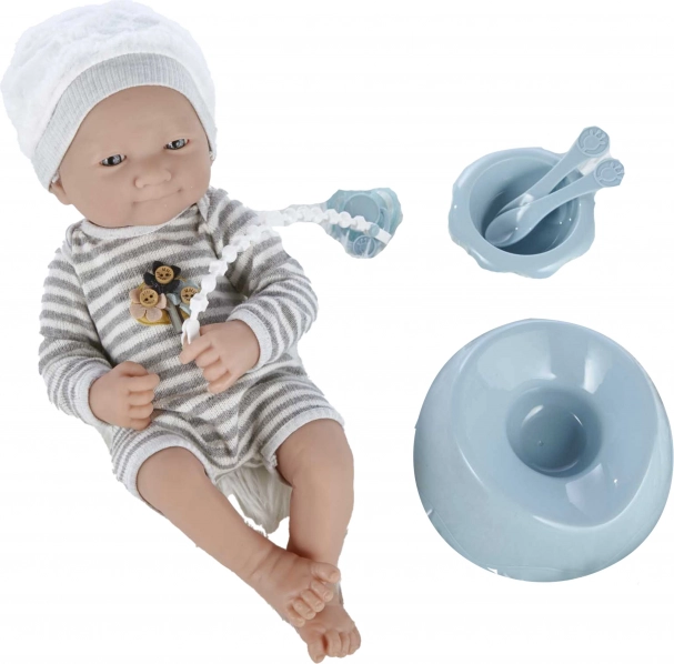 Dukke Baby med Natpotte 35 cm