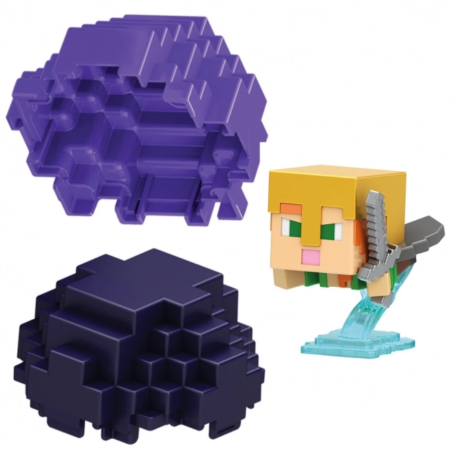 Minecraft mini figur i et æg