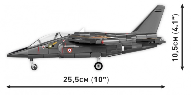 Væbnede Styrker Alpha Jet - Byggesæt 364 dele