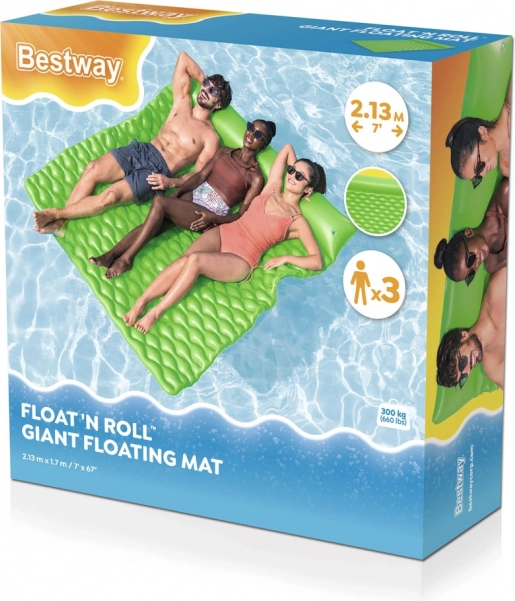 Oppustelig trepersoners madras Bestway