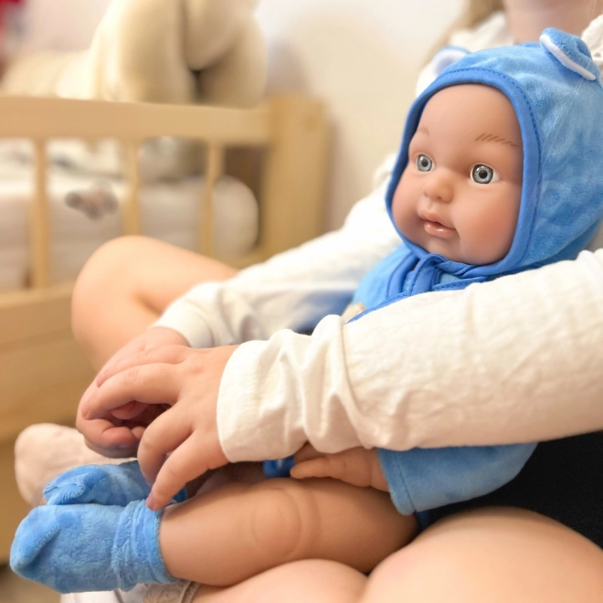 Woopie kongelig dukke baby i bjørnedragt 46 cm
