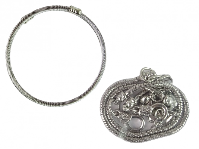 Sæt til smykkefremstilling med perler og armbånd