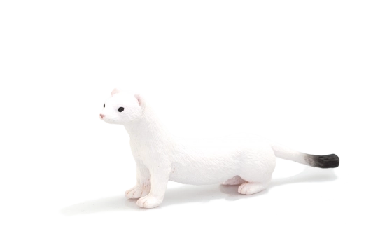 Mojo lækat (hermelin) vinterpels figur