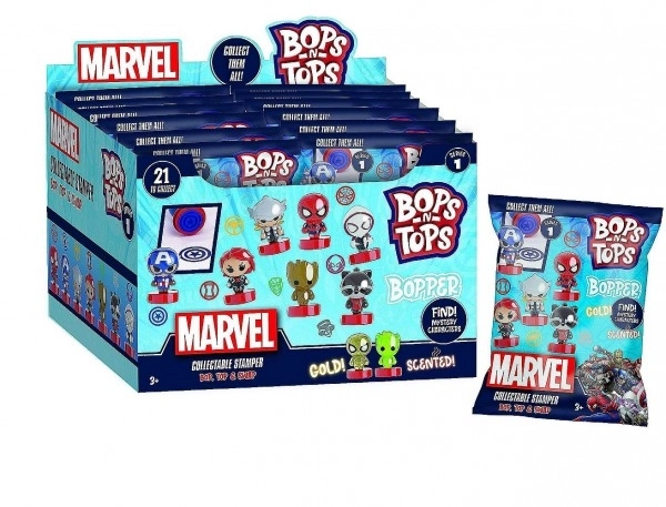 Marvel Bops/Tops Stempler