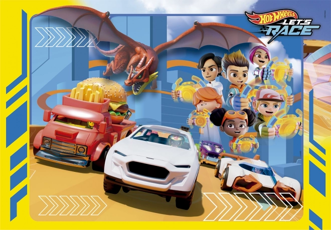 Puslespil Clementoni Hot Wheels 30 brikker