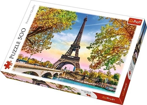 Puslespil - Romantiske Paris 500 stk