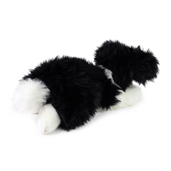 Plys border collie liggende 30 cm ØKO-VENLIG