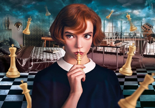 puslespil netflix: The Queen’s Gambit 1000 brikker