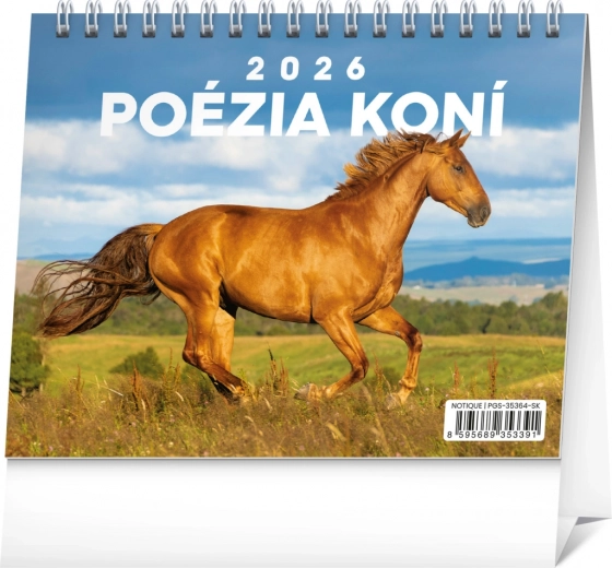 Notique Bordkalender Hestenes poesi 2026