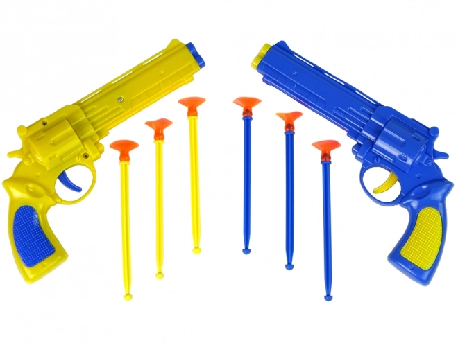 Skydesæt Bue Skjold på stativ 134 cm Pilekogger Pistol