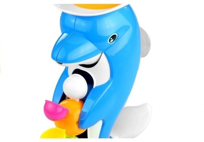 Legetøj til badet med fontæne Dolphin Reels