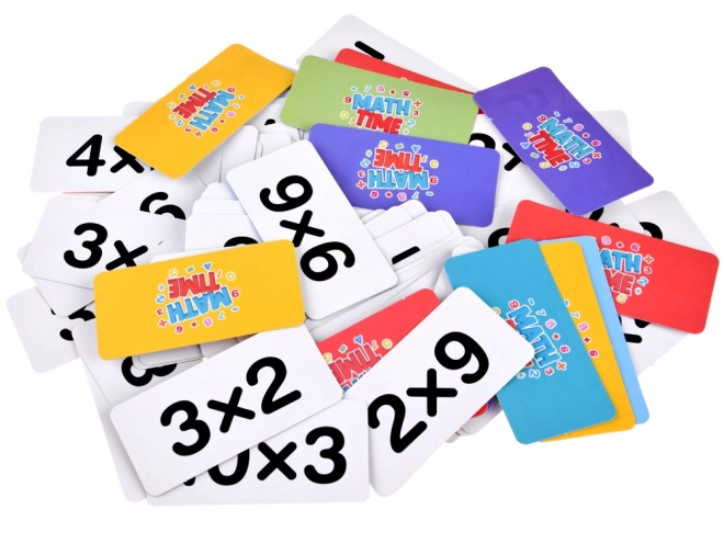 Uddannelsesmæssigt matematisk spil til at lære multiplikationstabellen
