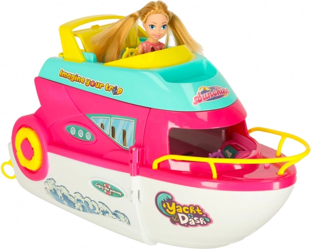 båd til dukker Yacht Dash med tilbehør