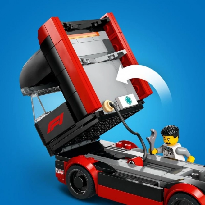 LEGO® City 60445 Lastbil F1® med biler F1® RB20 og AMR24