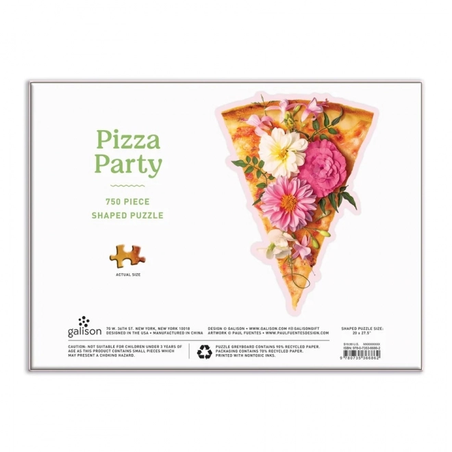 Galison Puslespil Pizza fest 750 brikker
