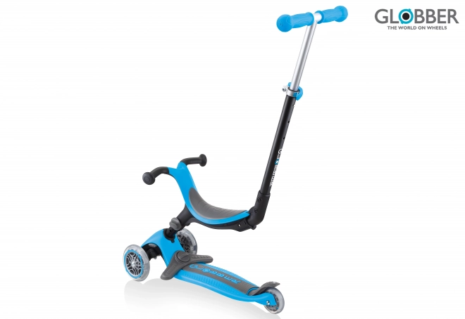 Globber Go Up foldbar Plus lyseblå løbehjul