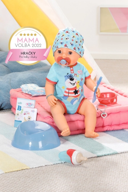 BABY born med magisk sut, dreng, 43 cm