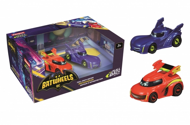Bevægelige Batwheels Pull & Speed-biler